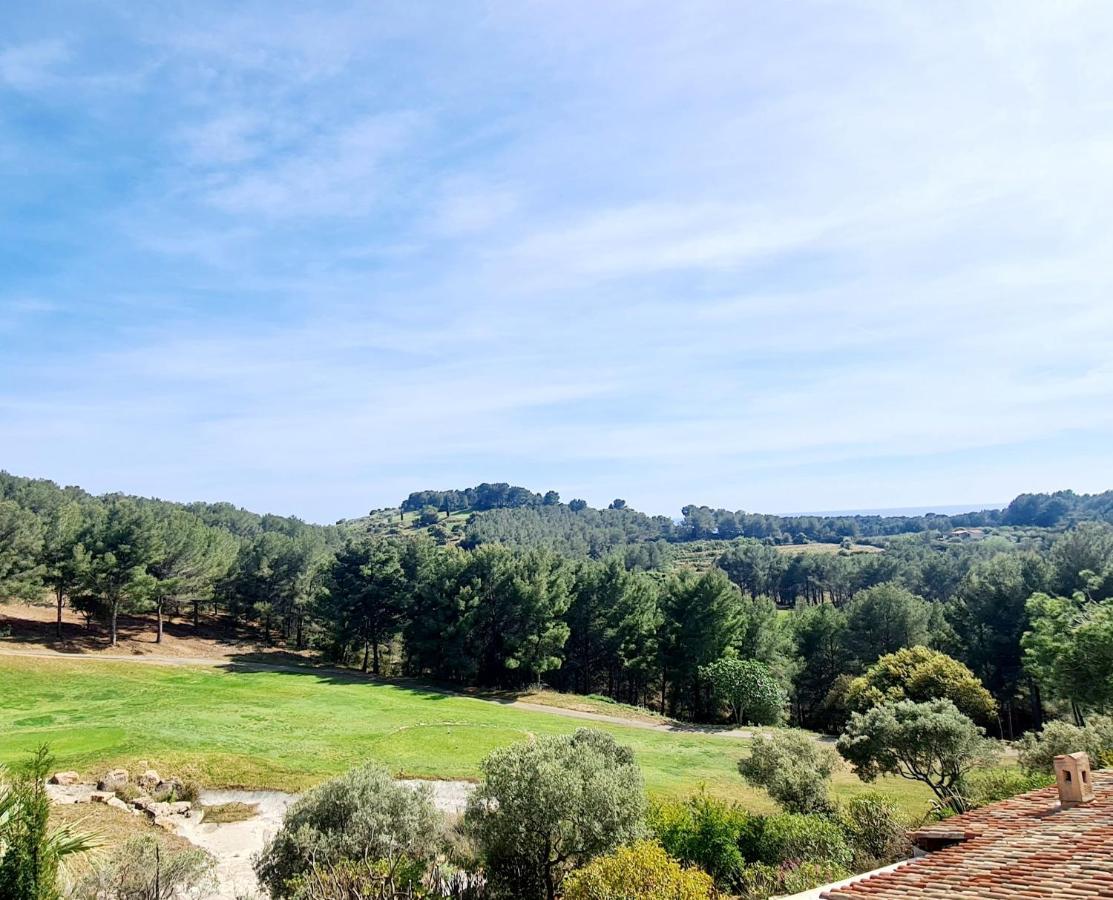 Villa Dans Cadre D'Exception - Golf, Piscine Et Tennis Prive Saint-Cyr-sur-Mer Kültér fotó