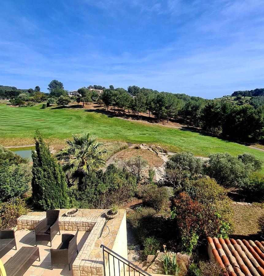 Villa Dans Cadre D'Exception - Golf, Piscine Et Tennis Prive Saint-Cyr-sur-Mer Kültér fotó