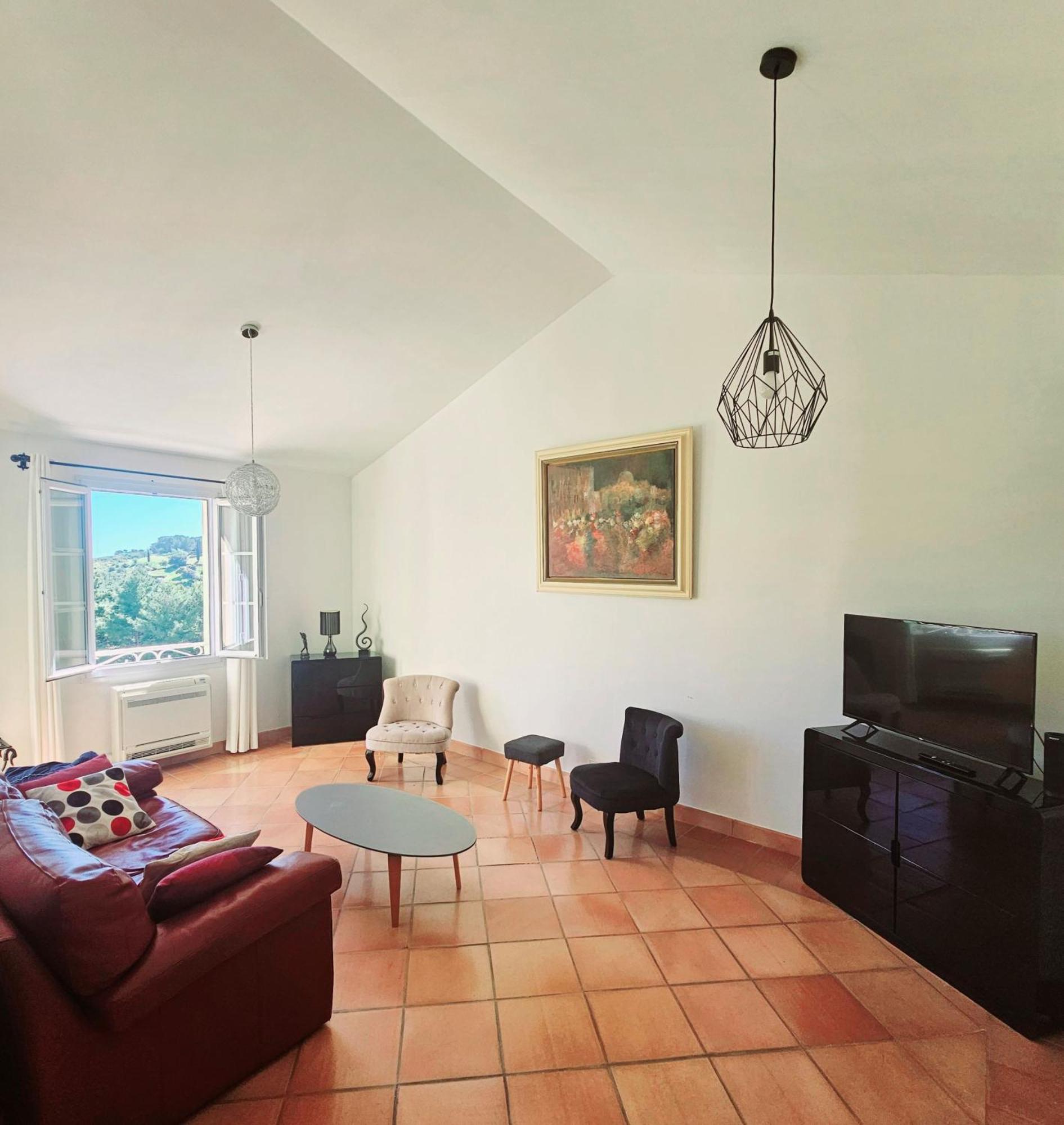 Villa Dans Cadre D'Exception - Golf, Piscine Et Tennis Prive Saint-Cyr-sur-Mer Kültér fotó