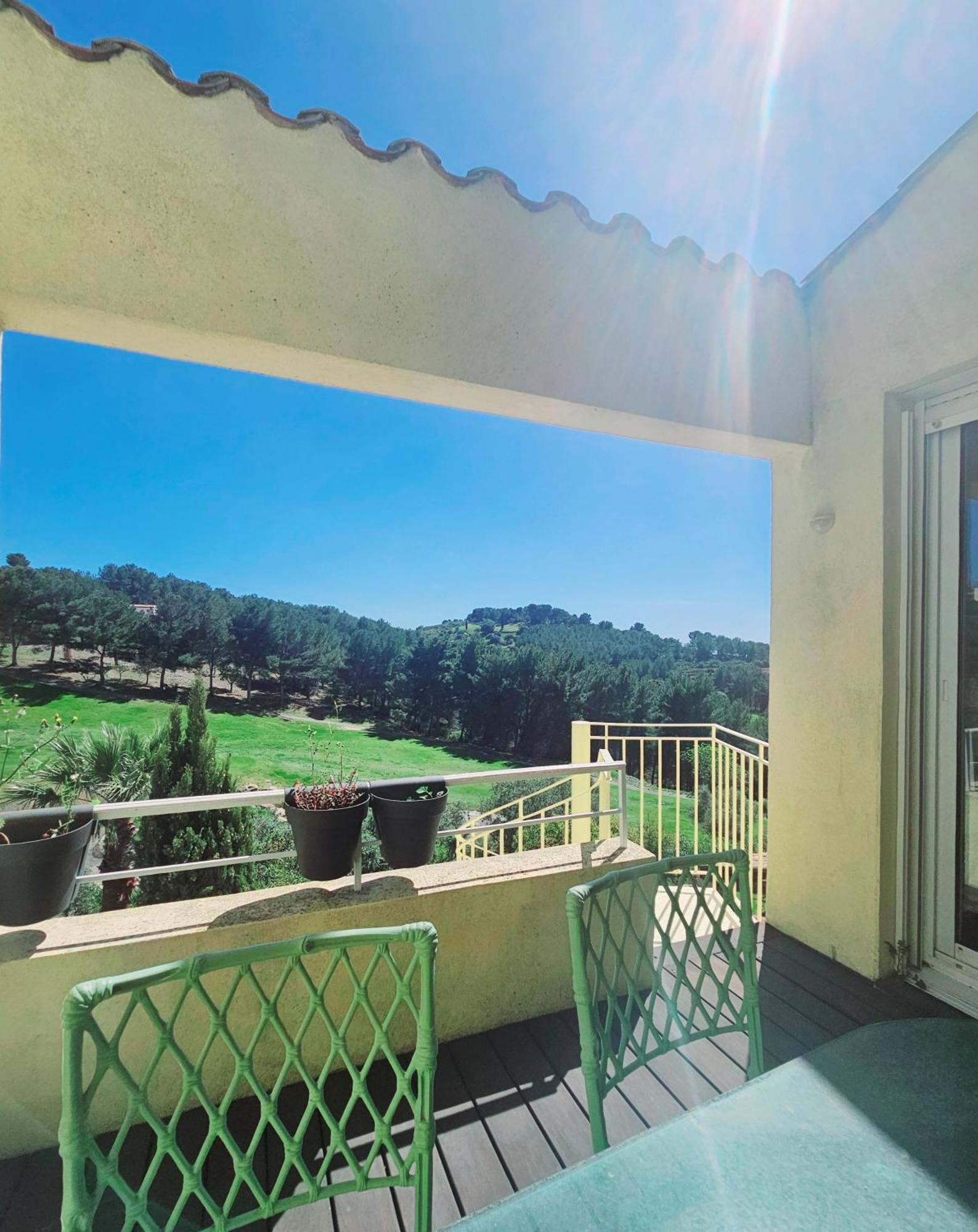 Villa Dans Cadre D'Exception - Golf, Piscine Et Tennis Prive Saint-Cyr-sur-Mer Kültér fotó