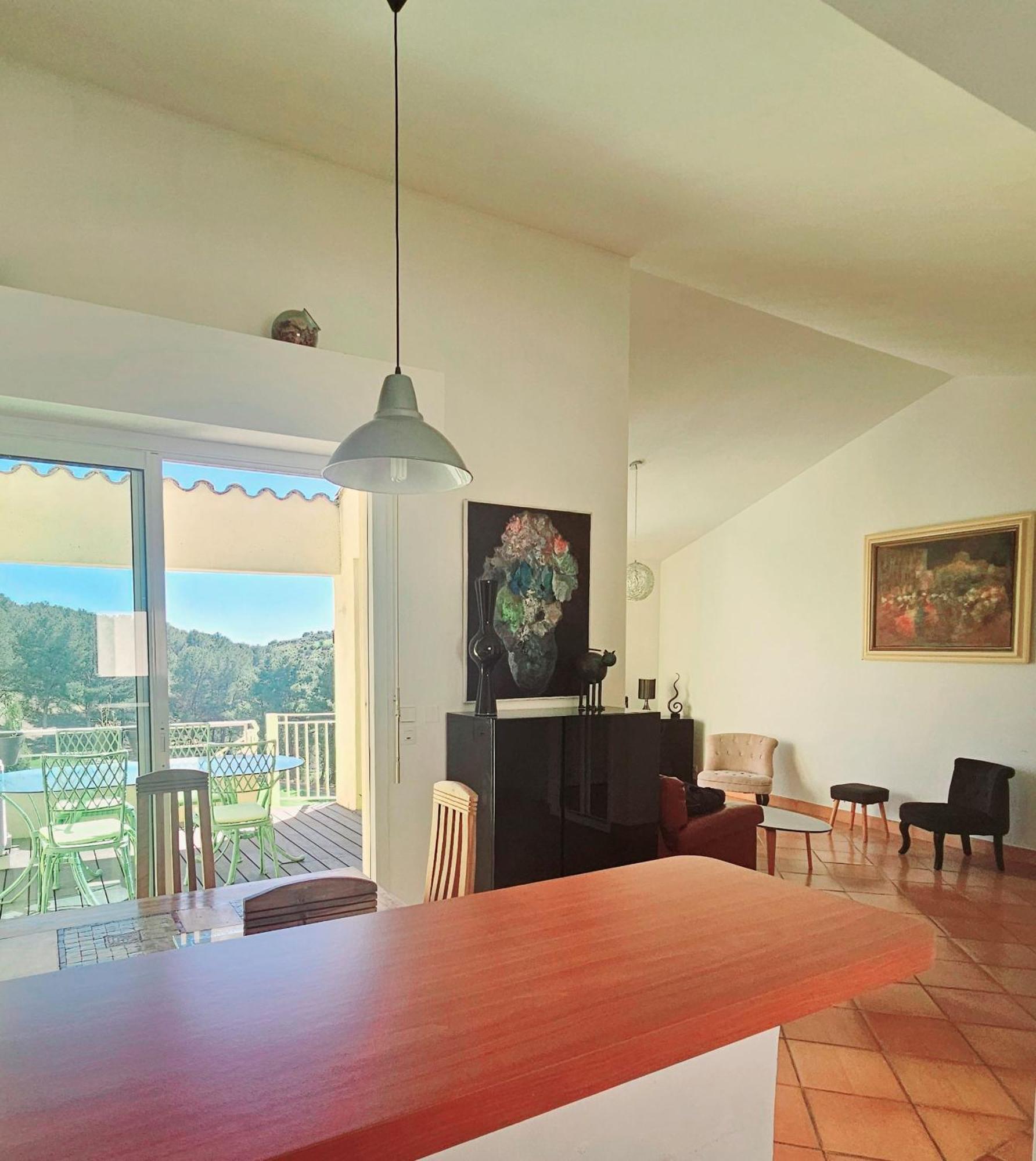 Villa Dans Cadre D'Exception - Golf, Piscine Et Tennis Prive Saint-Cyr-sur-Mer Kültér fotó